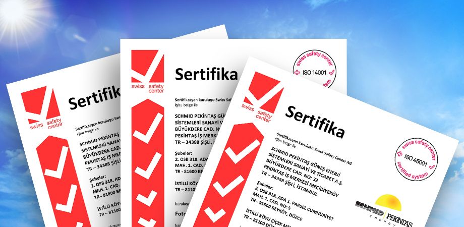 Sertifikalar